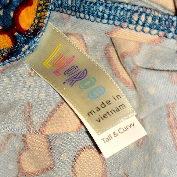 [LULAROE] TC LuLaRoe Leggings Polka Dot Heart Sunglasses - Picture 2 of 3